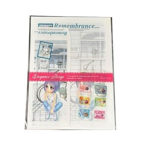 Vintage Sunflower Fancy Elegance Beige Letter Set Y2K Korean Stationary Kawaii
